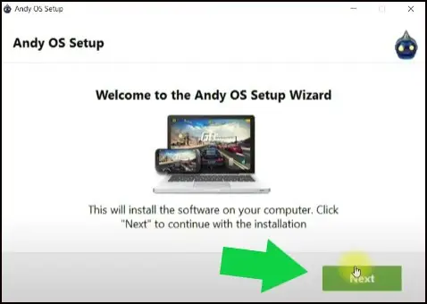 latest version 46.16.48 of andy emulator for mac won